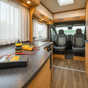Motorhome habitation check inspection